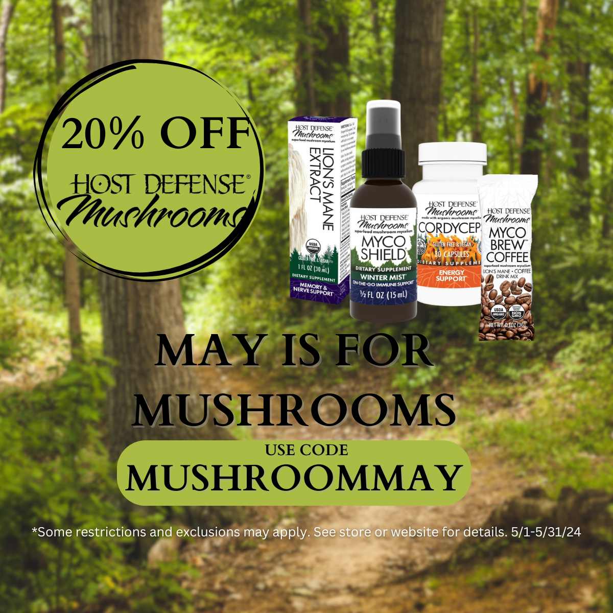 Mushroom May!