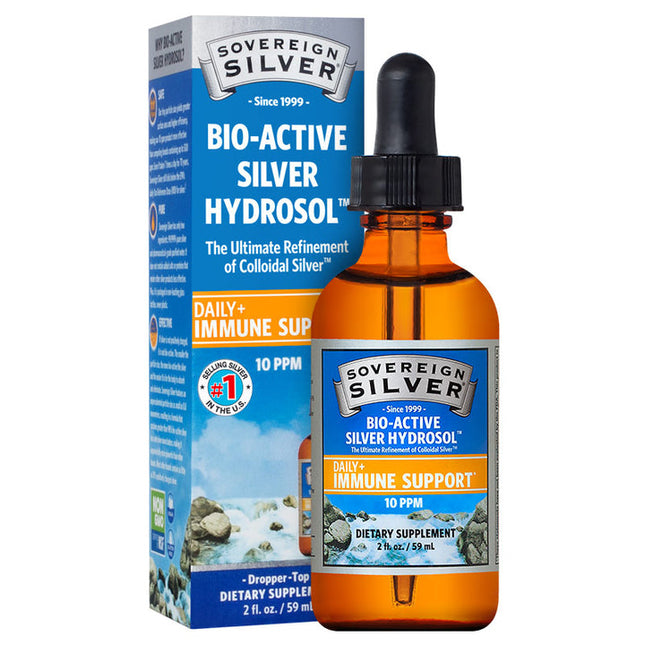 Bio-Active Silver Hydrosol™ - Dropper-Top