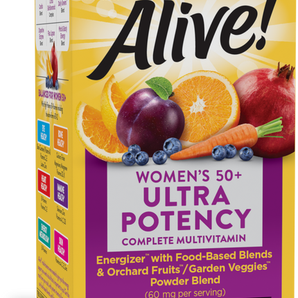 Alive!® Once Daily Women’s 50+ Ultra Potency Multivitamin