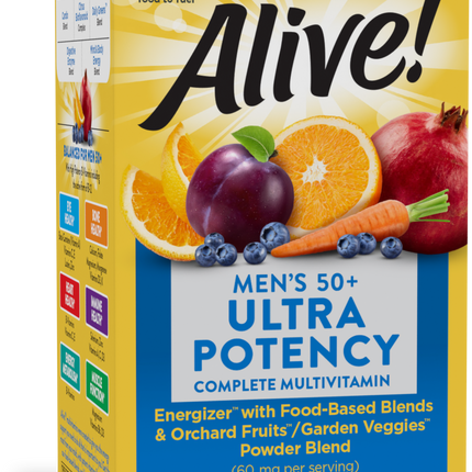 Alive!® Once Daily Men’s 50+ Ultra Potency Multivitamin