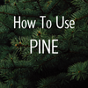 Best way to use Pine essential oils