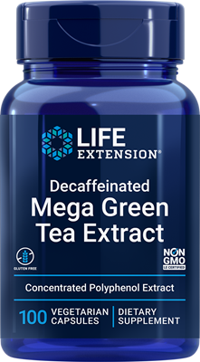 Decaffeinated Mega Green Tea Extract