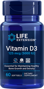 Vitamin D3 125 mcg (5000 IU)