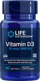 Vitamin D3 25 mcg (1000 IU)