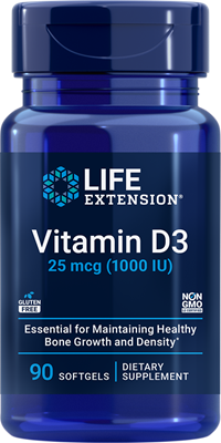 Vitamin D3 25 mcg (1000 IU)