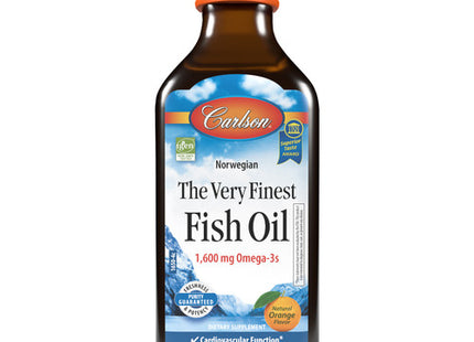 The Very Finest Fish Oil Liquid, Orange