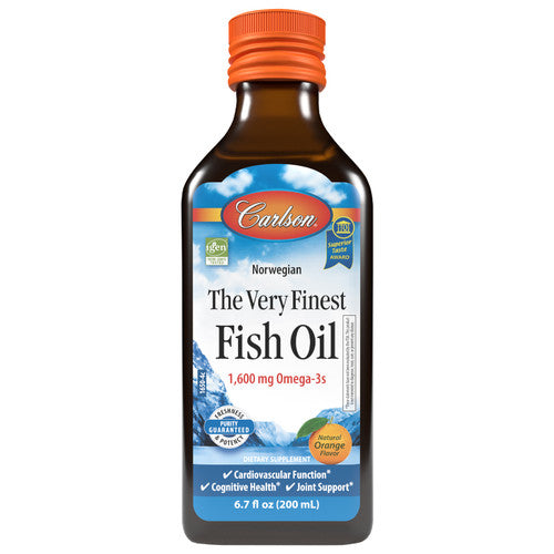 The Very Finest Fish Oil Liquid, Orange