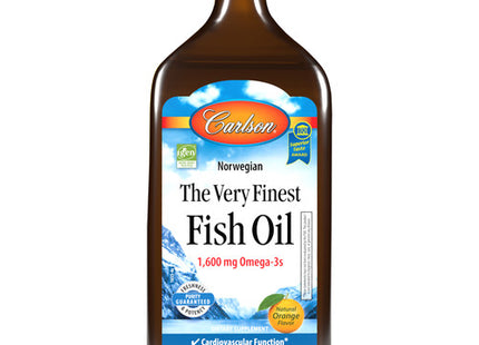 The Very Finest Fish Oil Liquid, Orange