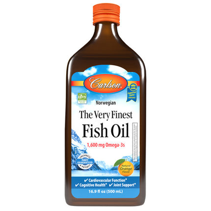 The Very Finest Fish Oil Liquid, Orange