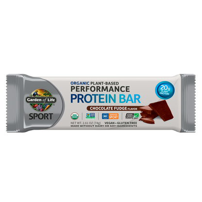 Sport Organic Plant-Based Protein Bar Chocolate Fudge