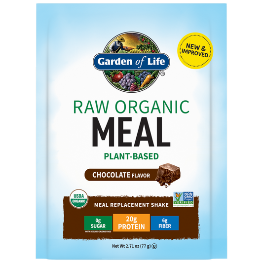 Raw Organic Meal Chocolate Packets