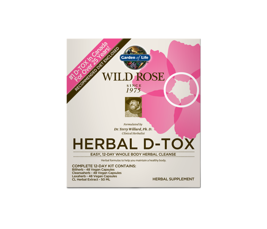 Wild Rose Herbal D-Tox 12-Day Cleanse