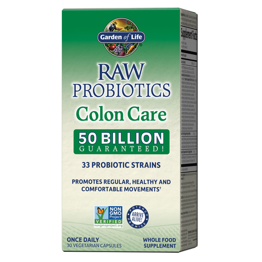 Raw Probiotics Colon Care Shelf-Stable