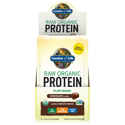Raw Organic Protein Chocolate Packets