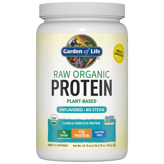 Raw Organic Protein Powder - Unflavored