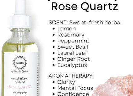 Gemstone Infused Body Oils