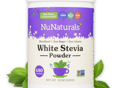 White Stevia Powder