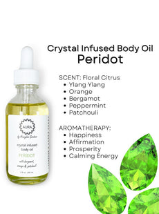 Gemstone Infused Body Oils