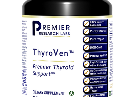 Premier Research Labs ThyroVen, Premier Thyroid Support, Thyroid Supplements