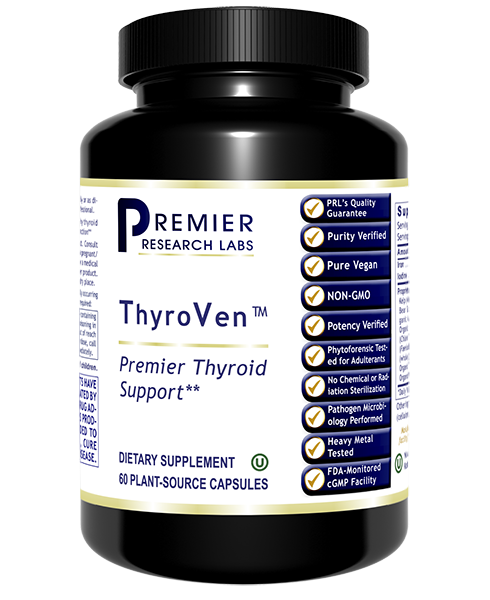 Premier Research Labs ThyroVen, Premier Thyroid Support, Thyroid Supplements