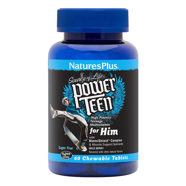 Source of Life® POWER TEEN® For Him Chewables