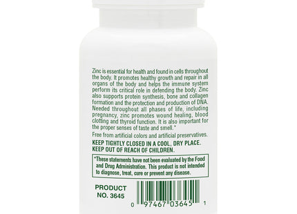 Zinc 50 mg Tablets