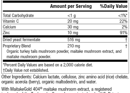 Epimune Complex, 90 Capsules, Rev 06 Supplement Facts