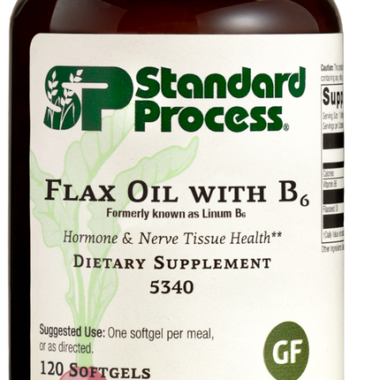 Flax Oil with B6, formerly known as Linum B6, 120 Perles