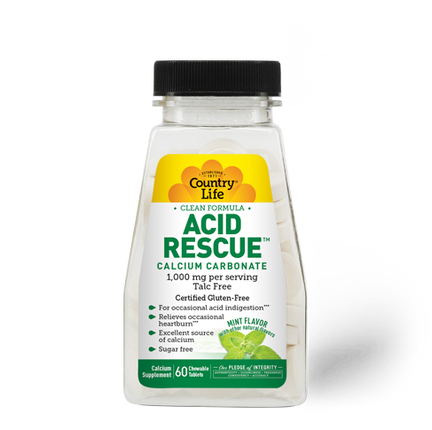 Acid Rescue™ Calcium Carbonate Mint