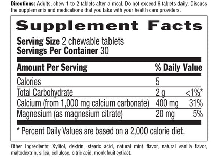 Acid Rescue™ Calcium Carbonate Mint