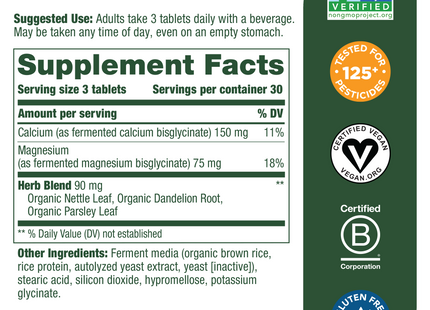 Calcium & Magnesium