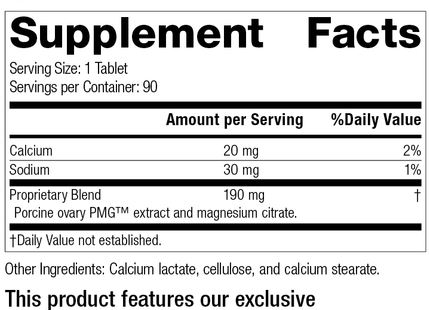 Ovatrophin P PMG®, 90 Tablets, Rev 01 Supplement Image