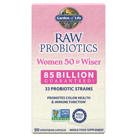 Raw Probiotics Women Cooler 50 & Wiser