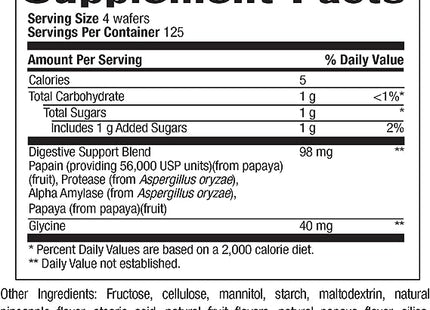 Papaya Digestive Support Chewables