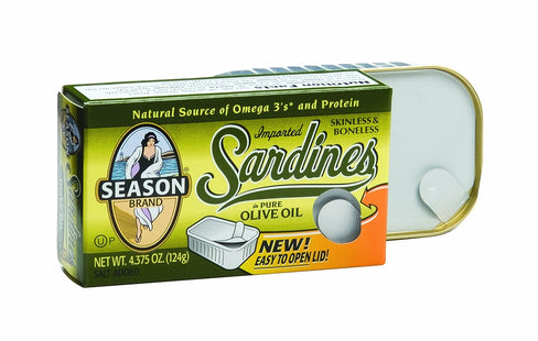 Skinless & Boneless Sardines in Olive Oil