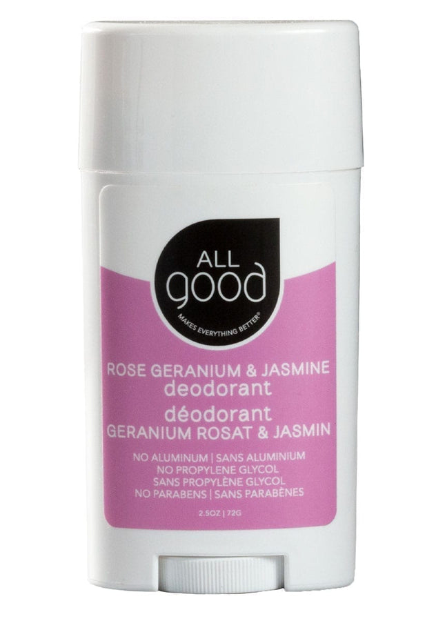 All Good Deodorant – Rose Geranium & Jasmine