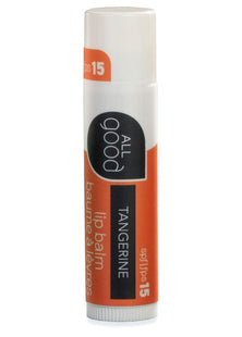 All Good Tangerine Lip Balm Spf 15