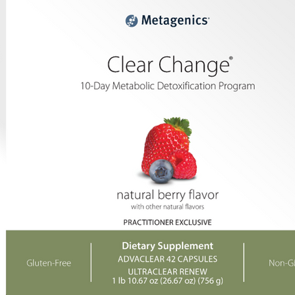 Clear Change® 10 Day Program with UltraClear® RENEW Berry