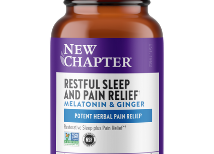 Restful Sleep and Pain Relief: Melatonin & Ginger