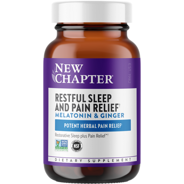 Restful Sleep and Pain Relief: Melatonin & Ginger