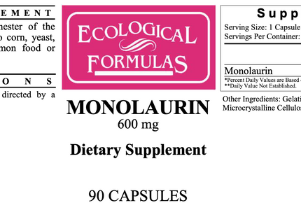 Monolaurin 600 mg