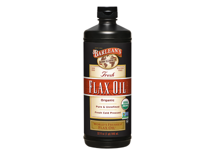 Organic Fresh Flax Oil