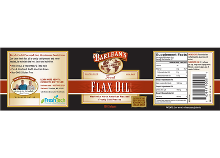 Fresh Flax Oil Softgels