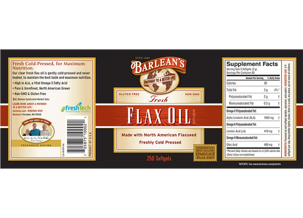 Fresh Flax Oil Softgels