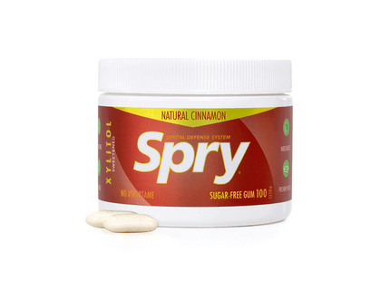 Spry Chewing Gum Cinnamon With Xylitol