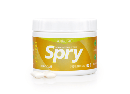 Spry Chewing Gum Fruit With Xylitol