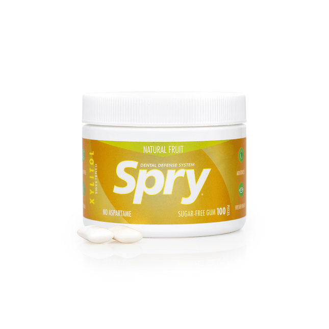 Spry Chewing Gum Fruit With Xylitol