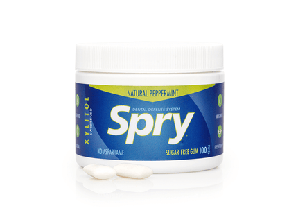 Spry Chewing Gum Peppermint With Xylitol