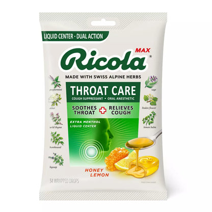 Ricola® MAX Honey Lemon Throat Drops