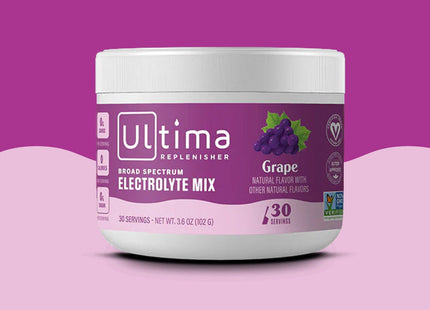 Ultima Grape Electrolyte Powder